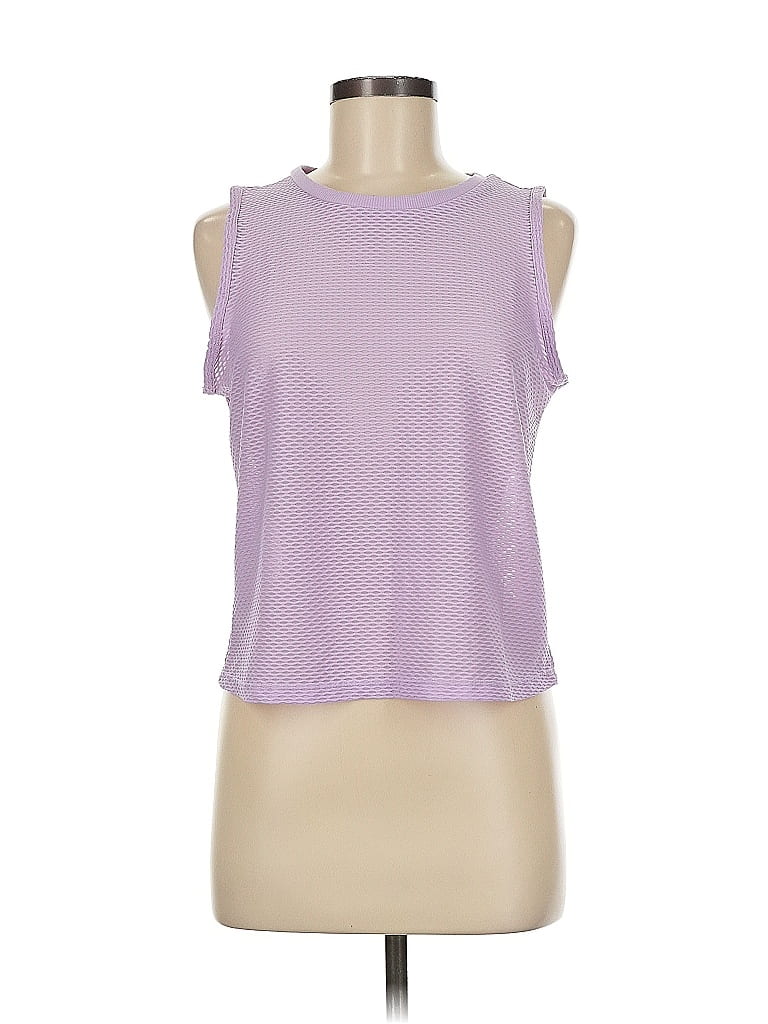 Click to view more detailed imagery on our partner's website Pre-owned Ebb & Flow Sleeveless T-shirt In Purple