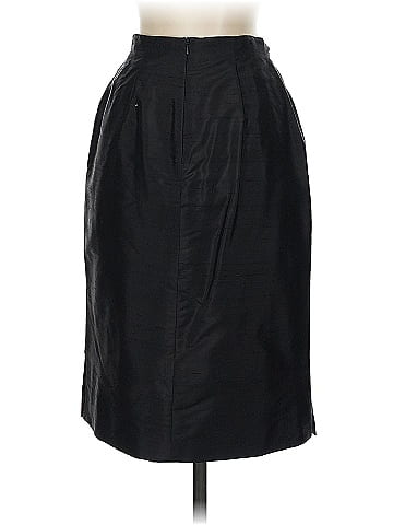 Petite Sophisticate Silk Skirt (view 2)
