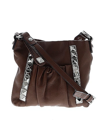 B Makowsky Leather Crossbody Bag (view 1)
