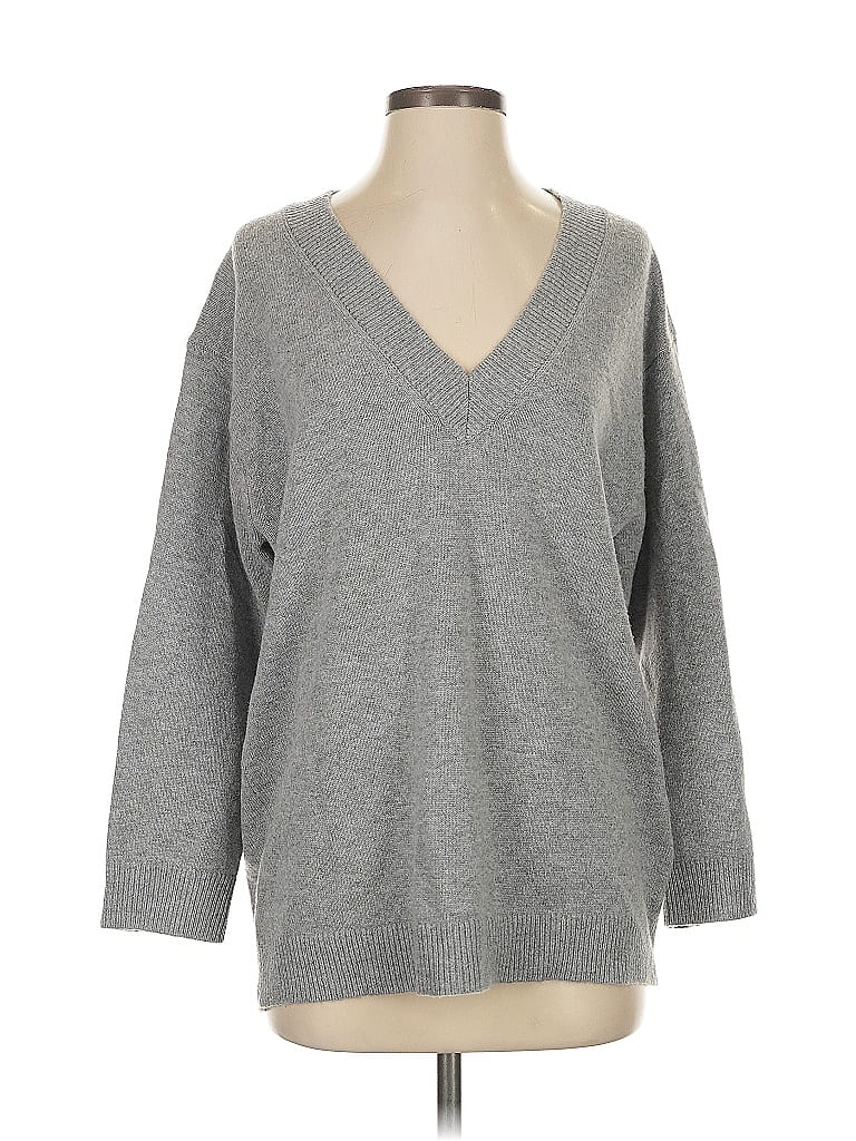 The Group by Babaton 100% Wool Gray Wool Pullover Sweater Size XXS - photo 1