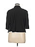 R&M Richards 100% Polyester Solid Black Cardigan Size 16 - photo 2
