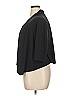R&M Richards 100% Polyester Solid Black Cardigan Size 16 - photo 5