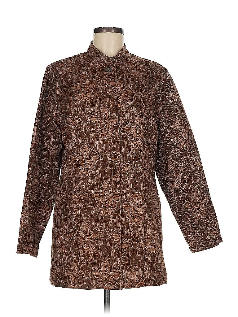 COLDWATER CREEK Pre-owned Coat In Brown