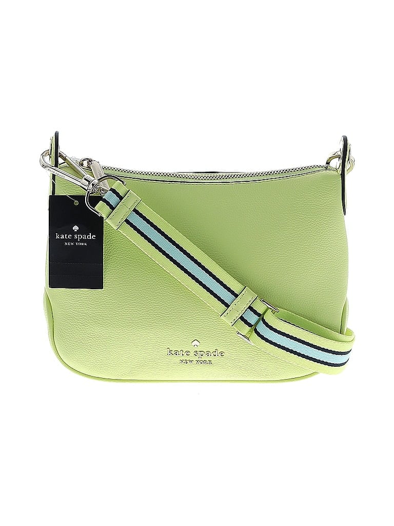 Kate Spade New York 100% Leather Green Leather Crossbody Bag One size - photo 1