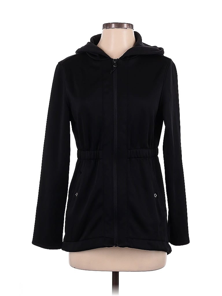 Elements Athleisure Black Zip Up Hoodie Size S - photo 1