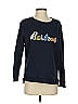 Barbour 100% Cotton Blue Long Sleeve T-Shirt Size 4 - photo 1
