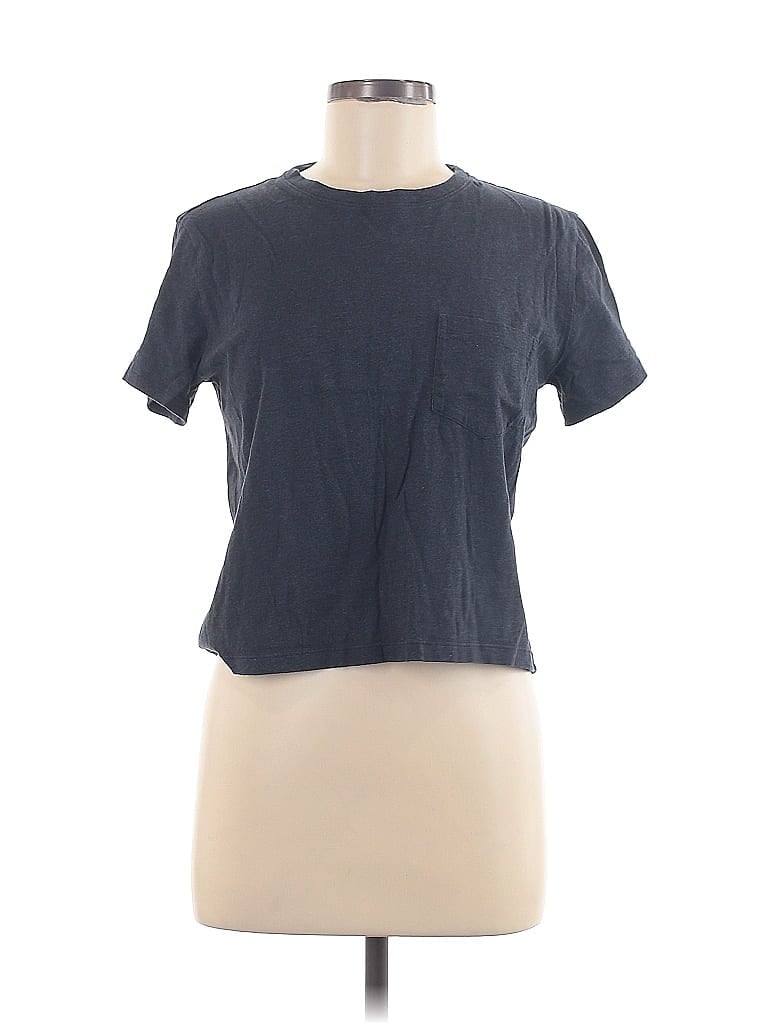 Pre-owned Everlane Short Sleeve T-shirt In Gray
