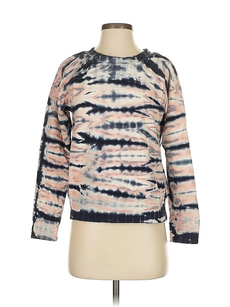 Young Fabulous & Broke Tie-dye Tan Pullover Sweater Size XS - photo 1