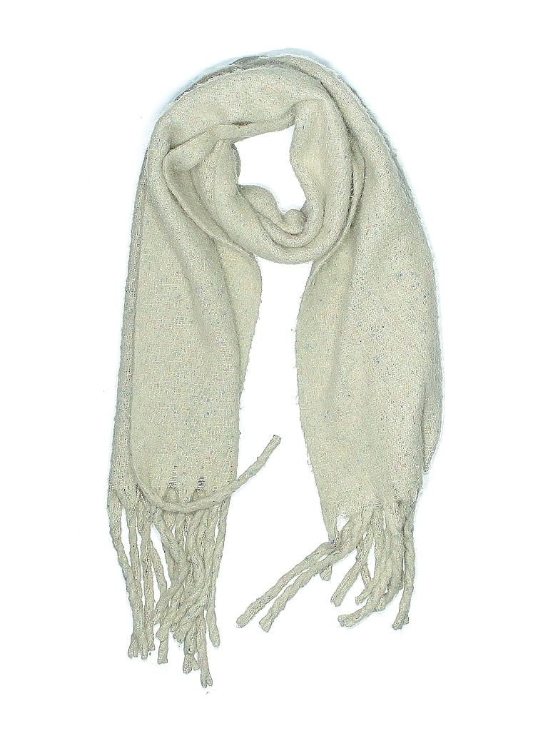 Pre-owned Shiraleah Scarf In White