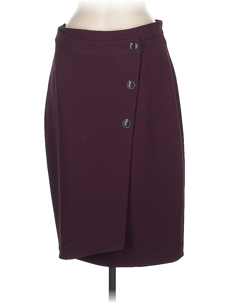 Pre-owned Antonio Melani Formal Skirt In Purple