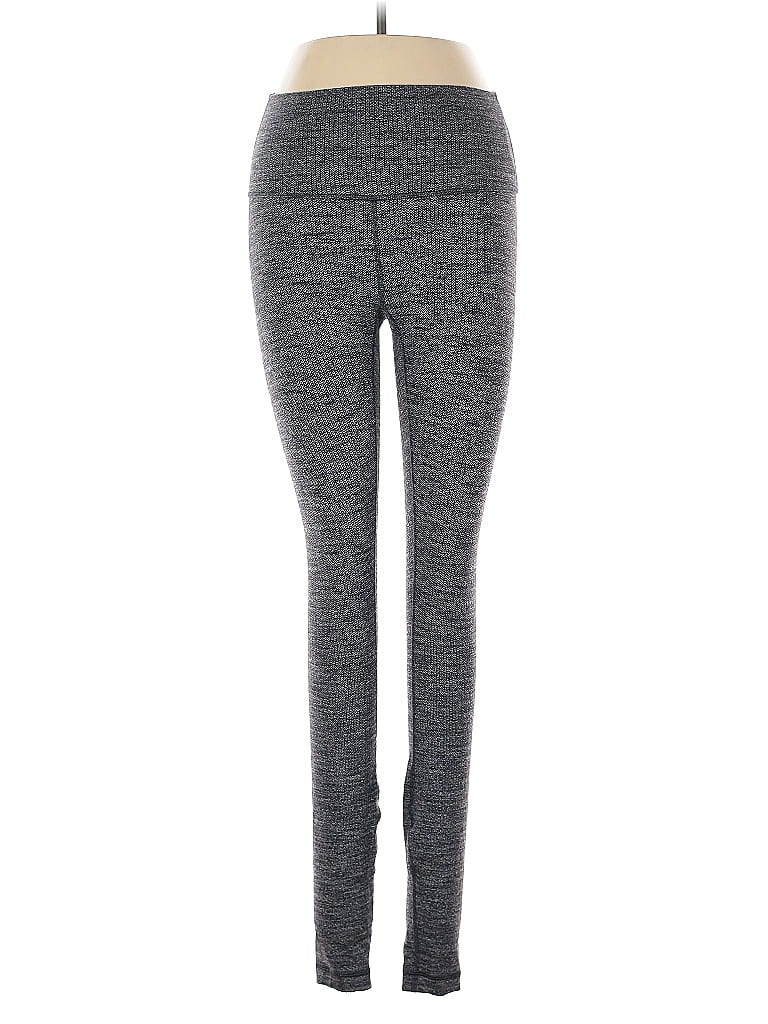 Pre-owned Lululemon Athletica Active Pants In Gray