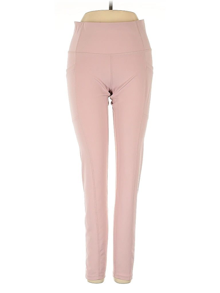 Apana Solid Pink Active Pants Size S - photo 1