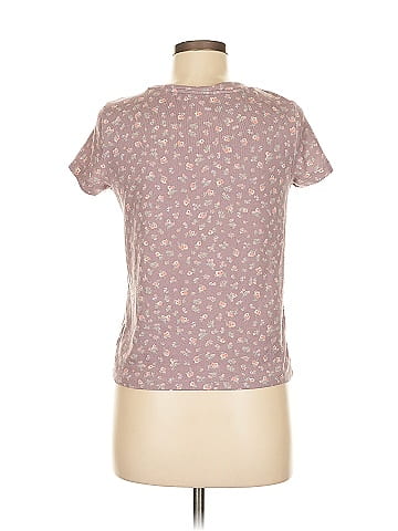 Pink Rose Short Sleeve T-Shirt (view 2)
