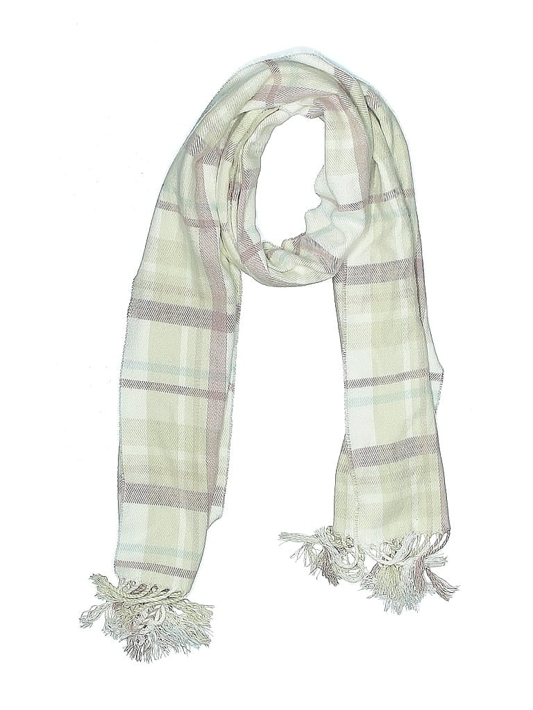 Pre-owned David & Young Scarf In White