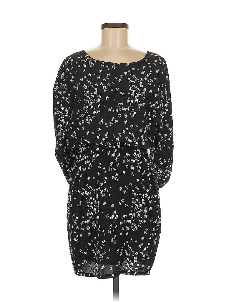 Gracia 100% Polyester Black Casual Dress Size M - photo 1
