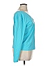 Worth Teal Long Sleeve Top Size XL - photo 4