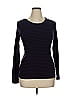 Gap Body Purple Long Sleeve T-Shirt Size L - photo 1