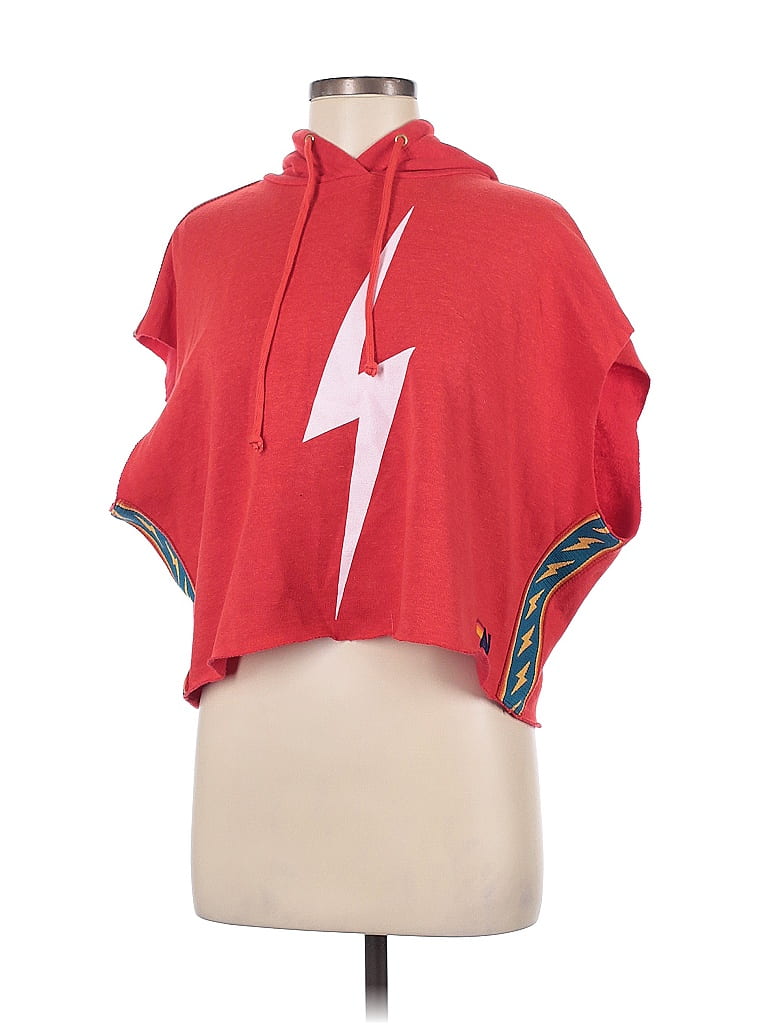 Aviator Nation Red Pullover Hoodie Size S - photo 1