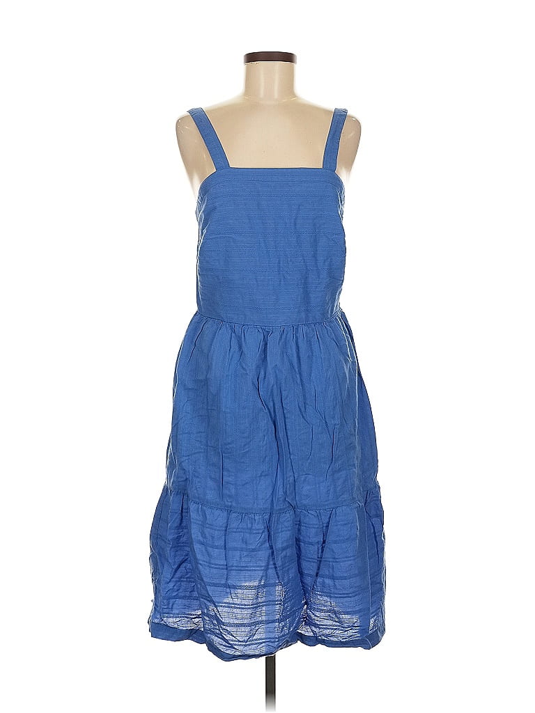 ABLE 100% Cotton Blue Casual Dress Size M - photo 1