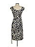 an original MILLY of New York Chevron-herringbone Blue Cocktail Dress Size 2 - photo 2