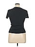 Three Dots Black Short Sleeve Turtleneck Size XL - photo 2