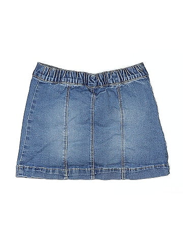 Okie Dokie Denim Skirt (view 2)