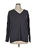 White Label The White Company Gray Pullover Sweater Size 14 - photo 1
