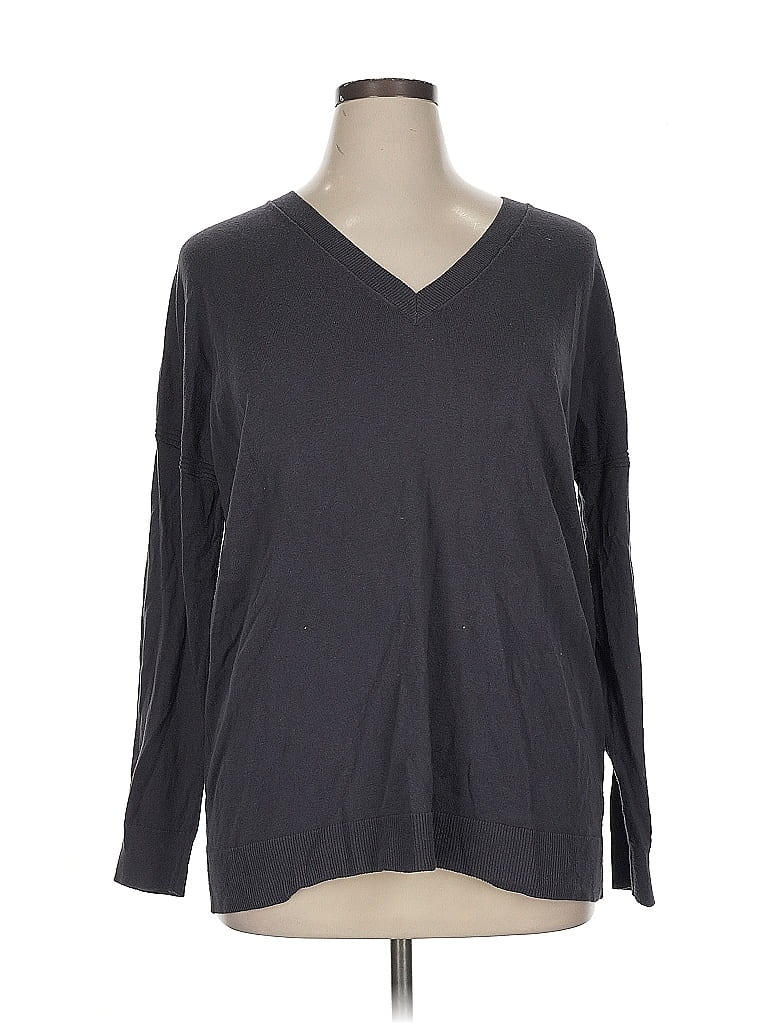 White Label The White Company Gray Pullover Sweater Size 14 - photo 1