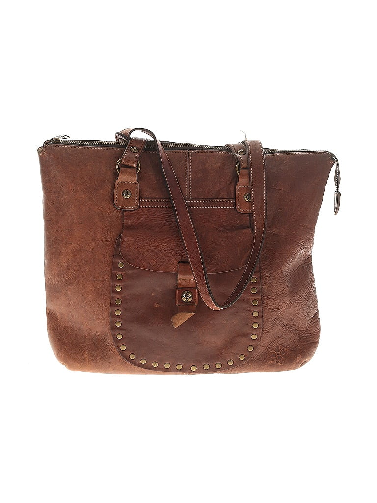 Patricia Nash 100% Leather Brown Leather Tote One size - photo 1