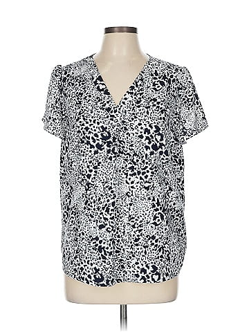 Hilary Radley Short Sleeve Blouse (view 1)