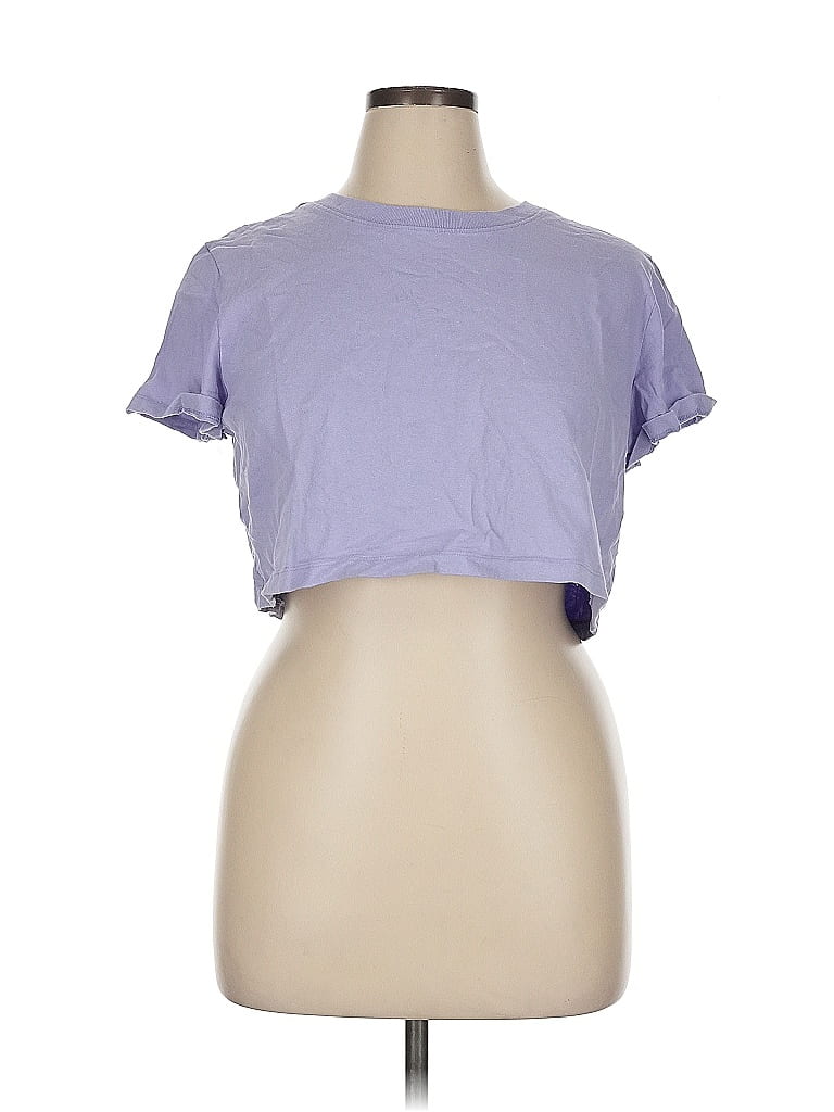 BDG 100% Cotton Purple Short Sleeve T-Shirt Size XL - photo 1