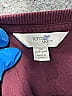 Terra & Sky Burgundy 3/4 Sleeve Top Size 3X - photo 7