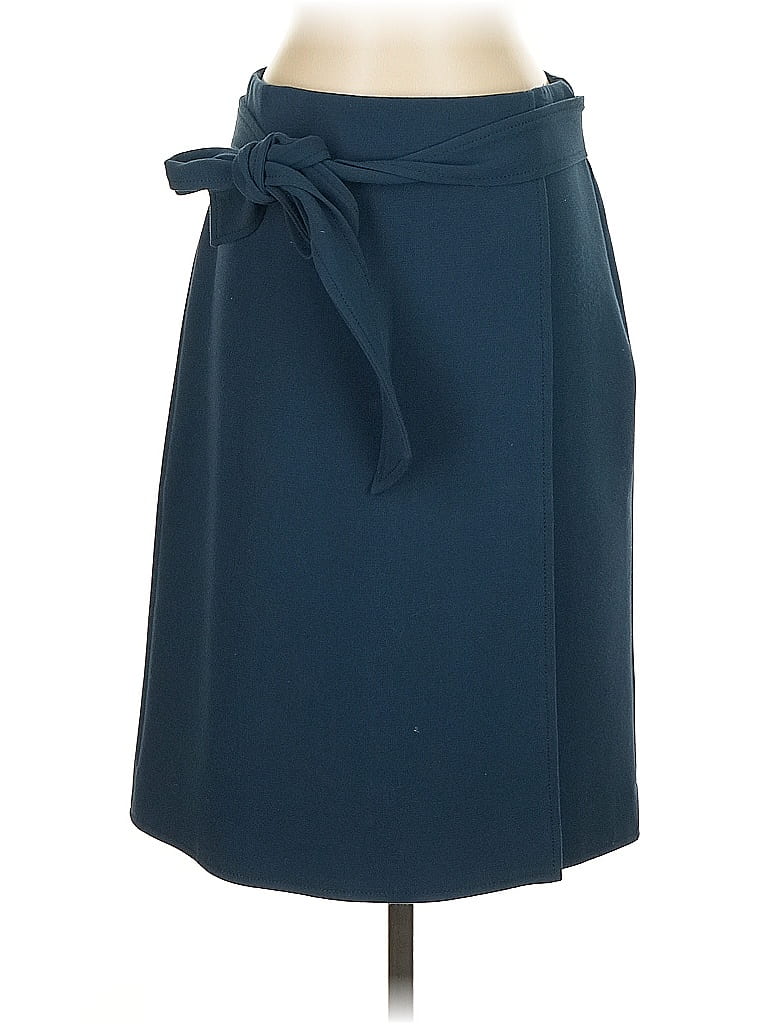 Jupe Ann Taylor Taille 4 - 100% Coton Fleurie - Longueur Genoux - Occasion Très Bon état