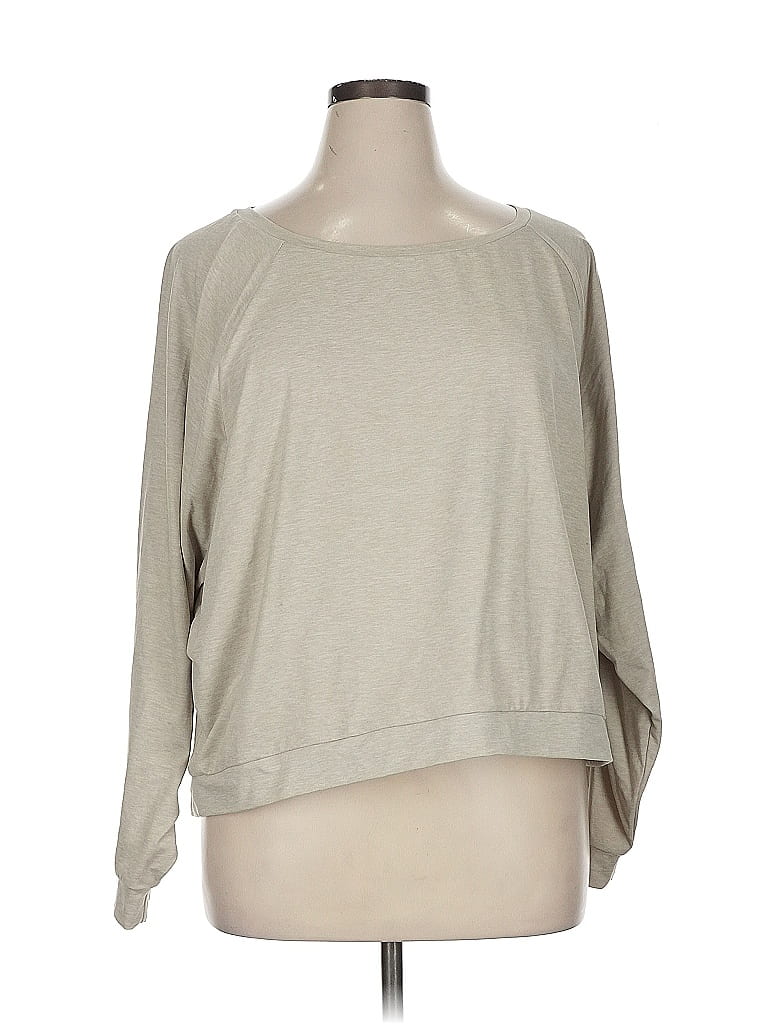 Gap Fit Tan 3/4 Sleeve T-Shirt Size XL - photo 1