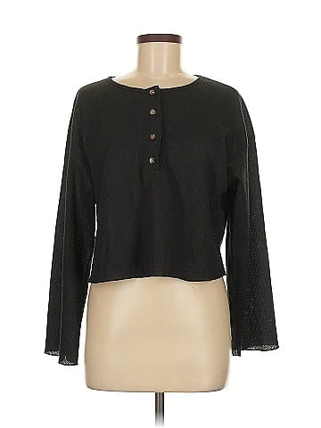 Zaful Long Sleeve Henley (view 1)
