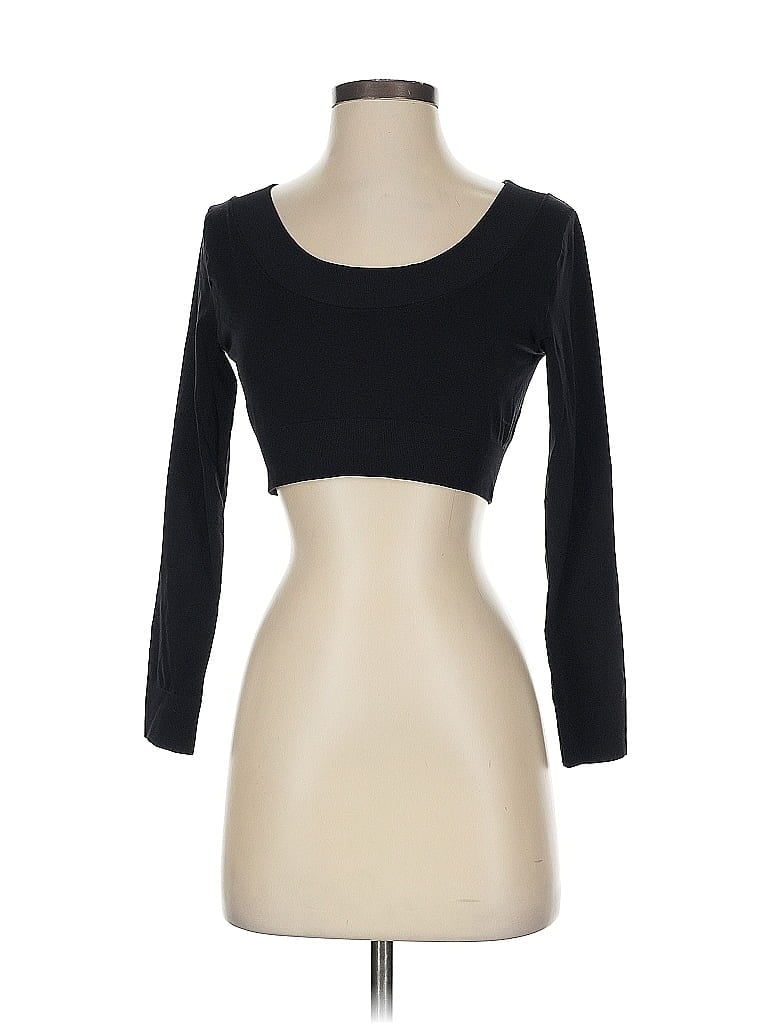 Pre-owned Assorted Brands Long Sleeve T-shirt In Black