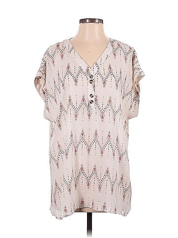 Lands' End Short Sleeve Blouse (view 1)