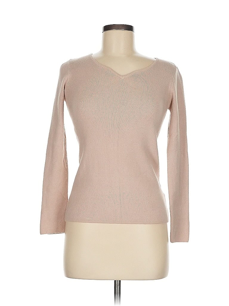 Catherine Malandrino Tan Long Sleeve Top Size M - photo 1