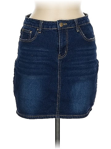 Chigant Denim Skirt (view 1)