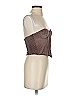 Out From Under Brown Tan Tube Top Size S - photo 4