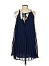 BB Dakota 100% Polyester Solid Blue Cocktail Dress Size XS - photo 2