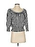 Tanya Taylor Black 3/4 Sleeve Blouse Size XS - photo 1