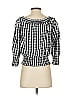 Tanya Taylor Black 3/4 Sleeve Blouse Size XS - photo 2