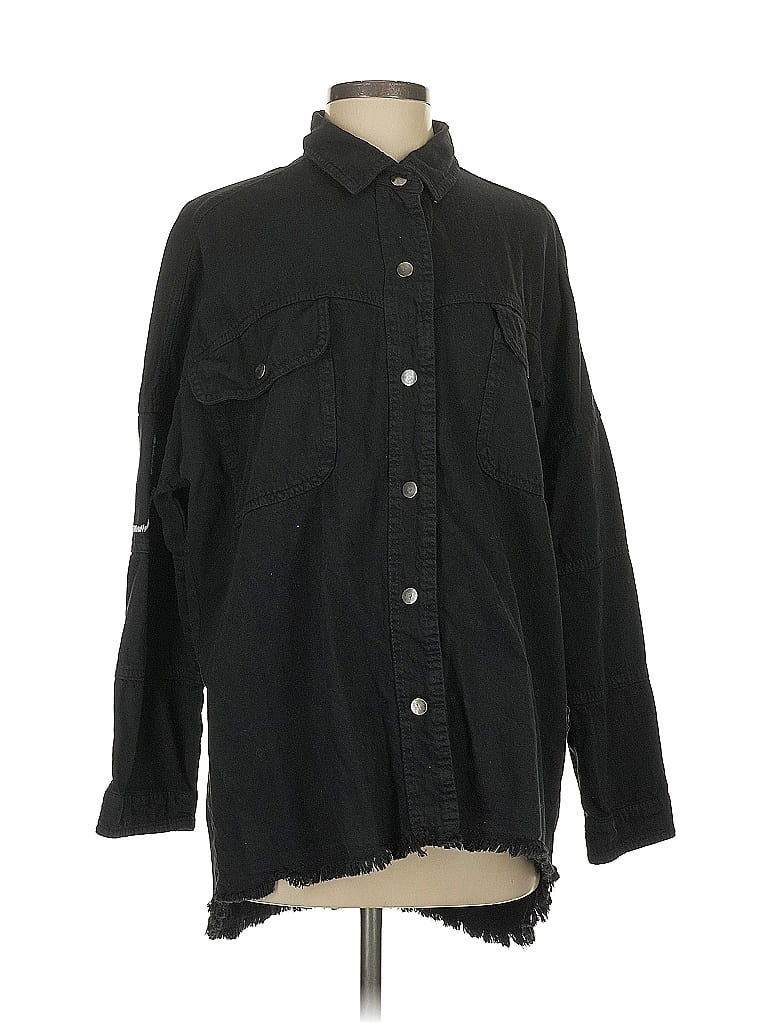 Elan Solid Black Jacket Size S - photo 1