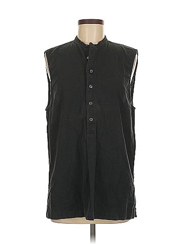 Armani Exchange Sleeveless Button-Down Shirt (view 1)