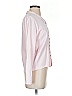 Habitat Color Block Pink Long Sleeve Blouse Size S - photo 4