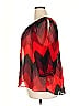 B.wear 100% Polyester Red 3/4 Sleeve Blouse Size 2X - photo 4