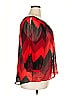 B.wear 100% Polyester Red 3/4 Sleeve Blouse Size 2X - photo 3