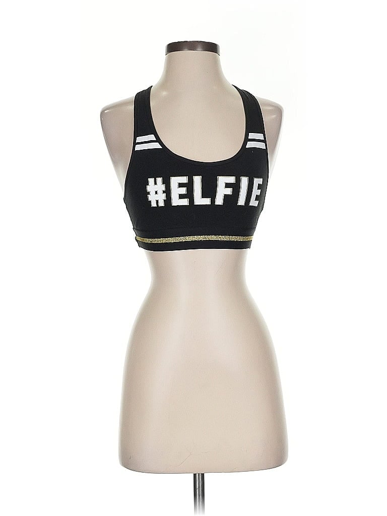 Victoria's Secret Pink Black Sports Bra Size S - photo 1
