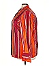 Linda Allard Ellen Tracy 100% Acetate Stripes Orange Long Sleeve Blouse Size 22 - photo 5